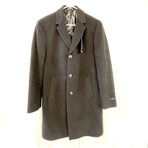 Nautical 3 button mens wool dress gorpcore business casual jacket NWT 38 regular - Picture 2 of 8